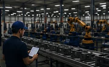 Multi-plant operational visibility across warehouses and production units