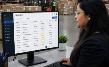 Order management software centralizing order visibility across sales, production, dispatch, and finance teams